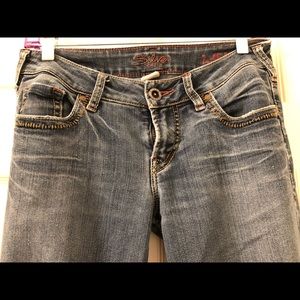 Silver women’s jeans